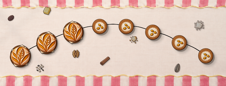 Diseño 4 para Panadería y postres